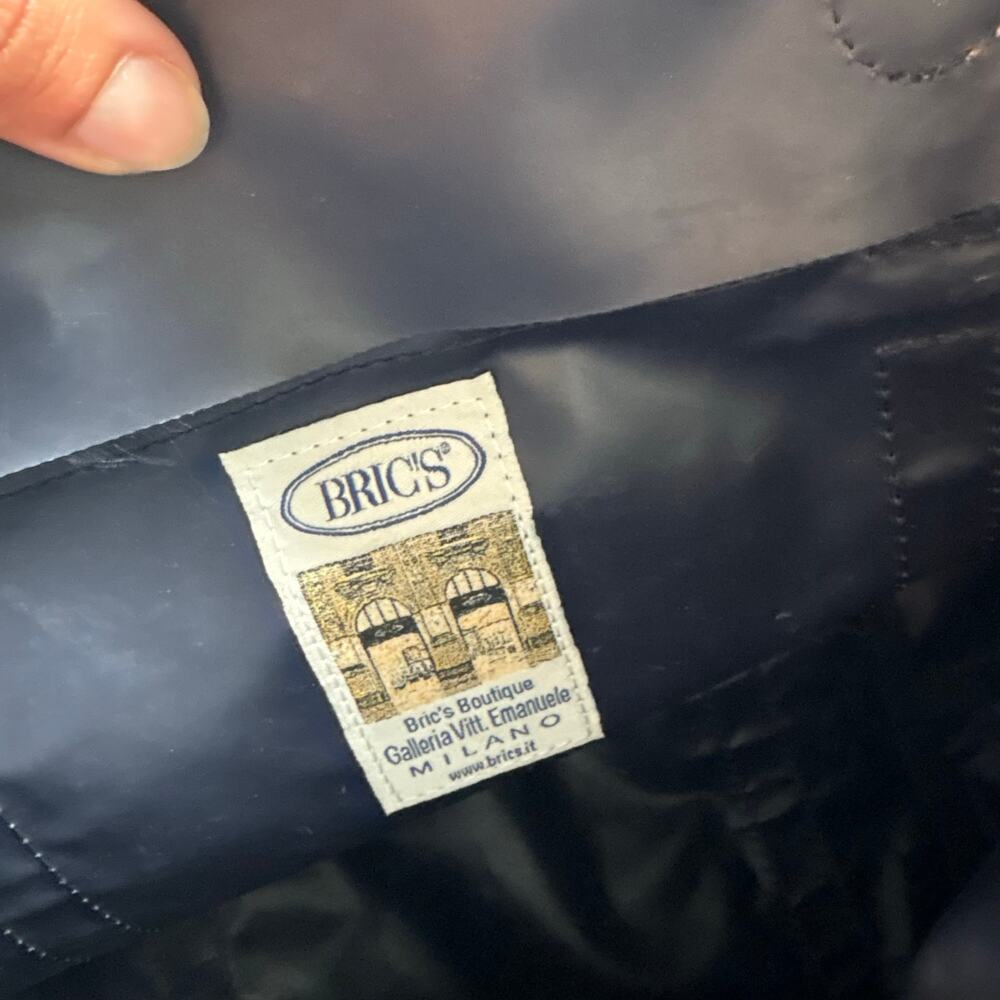 Brics Navy Nylon Tote Bag - Picture 5 of 6